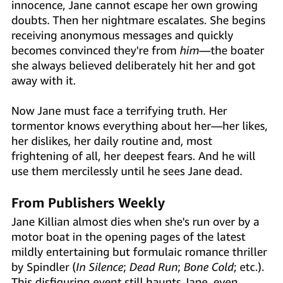 📚 SOLD 3/$12 See Jane Die by Erica Spindler 📚 - Picture 3 of 5